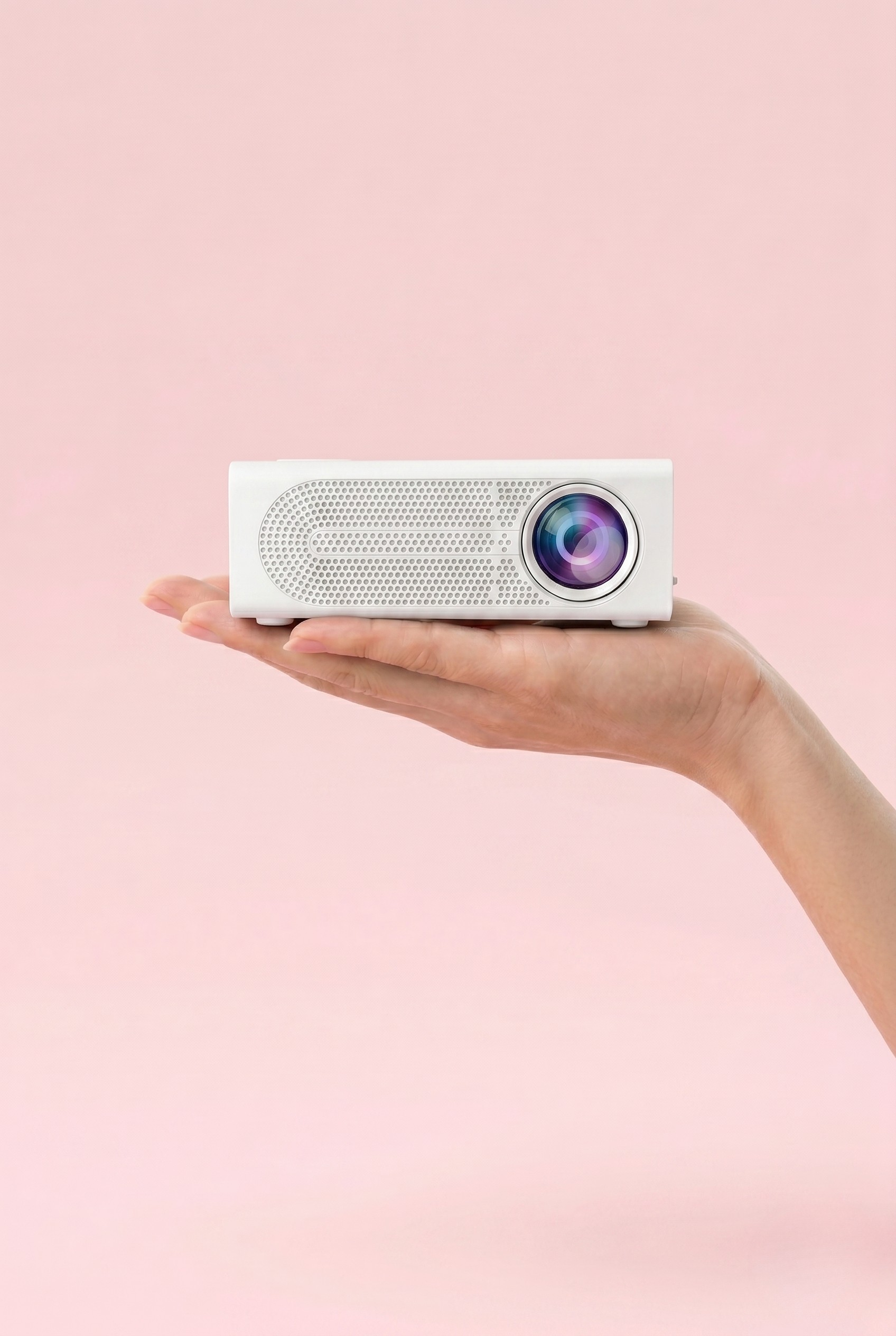 Mini Portable Mobile Phone 1080PFull HD Smart Projector - Support Android & IOS Connectable - Model#M200S