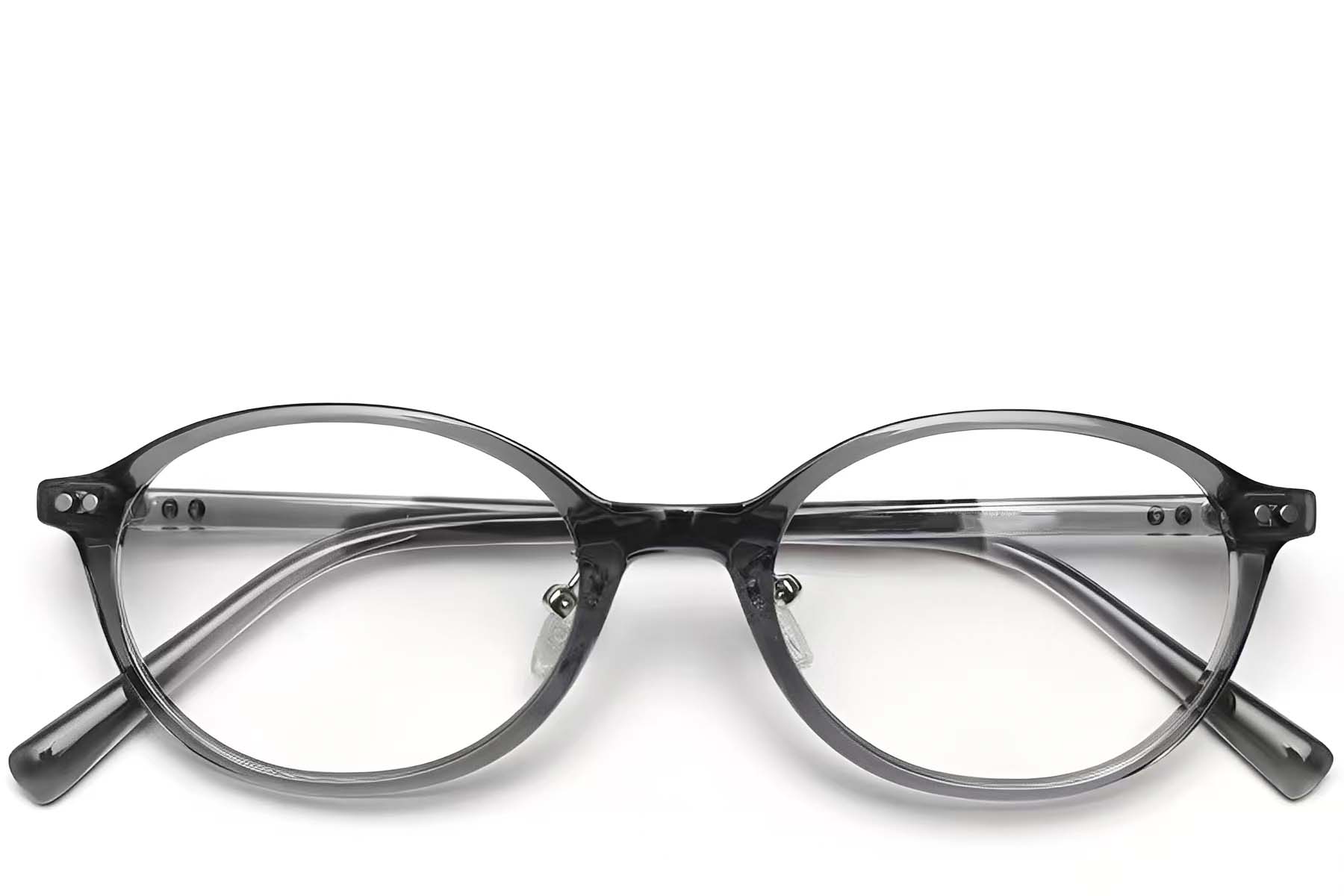 BS0423-0050_Grey_Oval_TR90_Glasses_front
