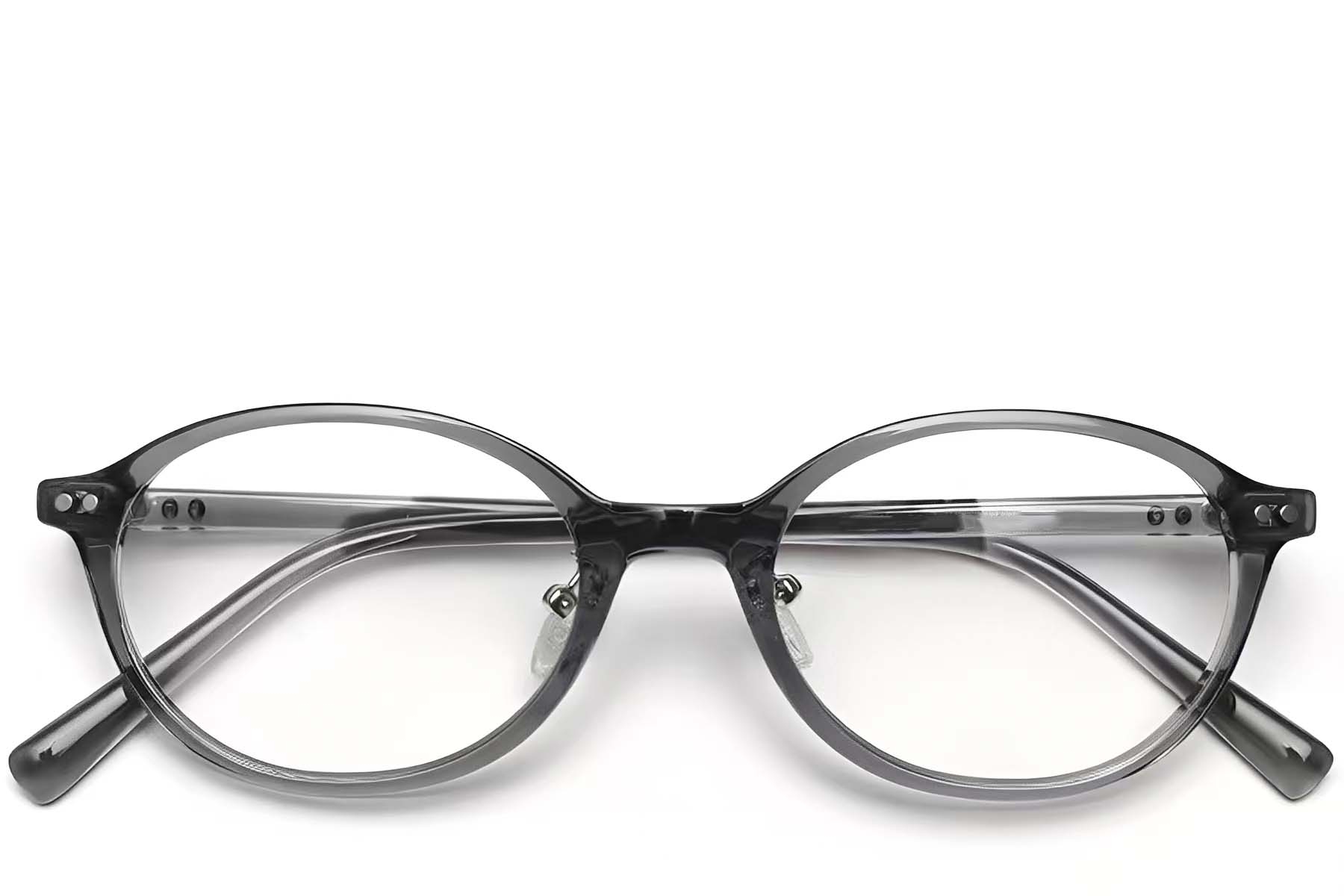 BS0423-0050_Grey_Oval_TR90_Glasses_front