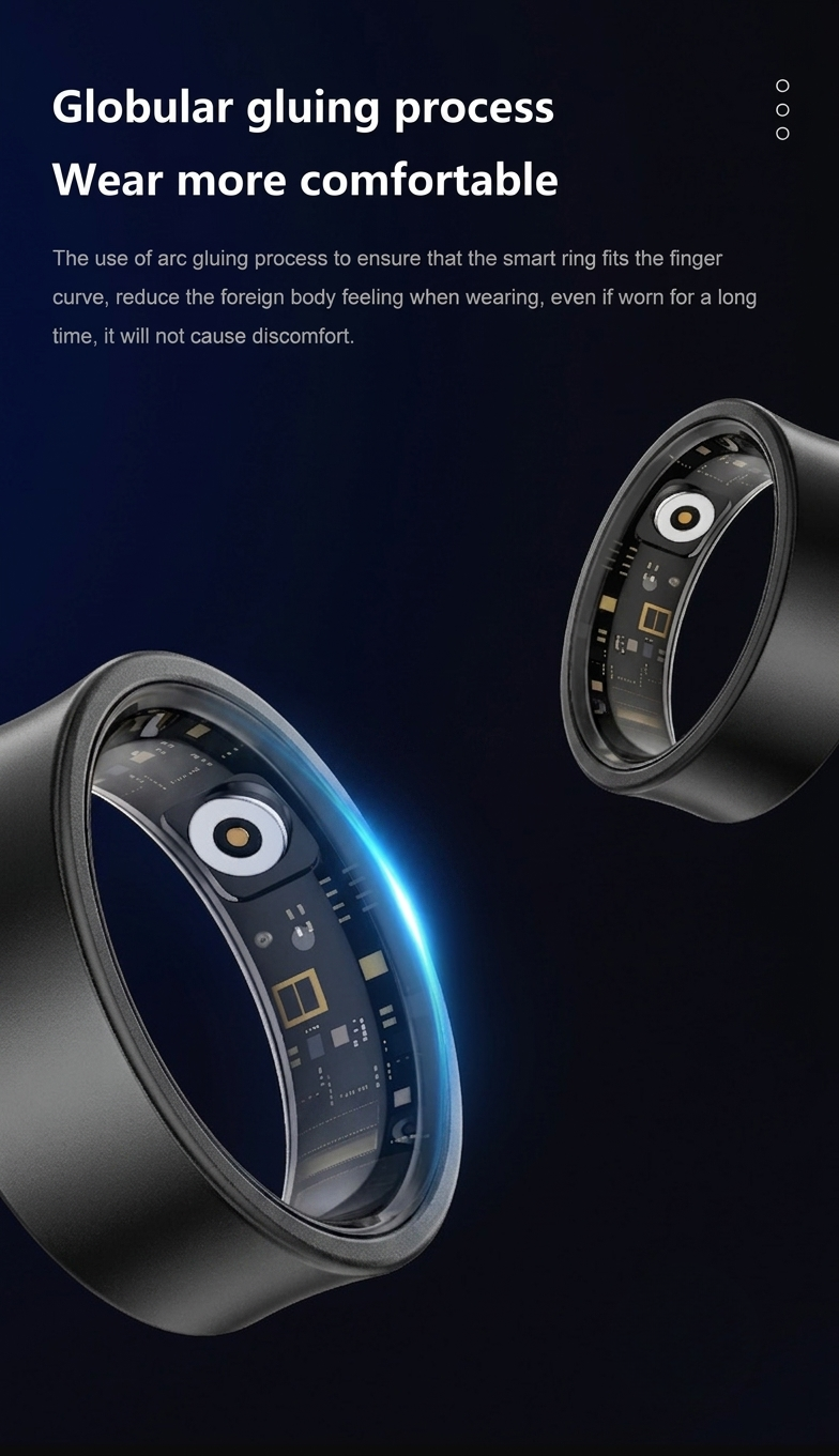Smart Ring: tracker avanzato per la salute e il fitness, per un benessere ottimale.