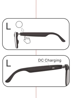 BS1611-0039_GT-52_Black_Rectangular_Plastic_Glasses_manual_en3