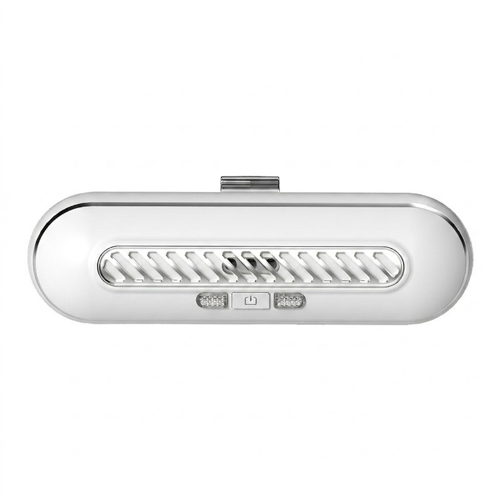 Ozone UV Refrigerator Deodorizer & Sterilizer, 1200mAh Rechargeable, 3 Modes for Fresh Food