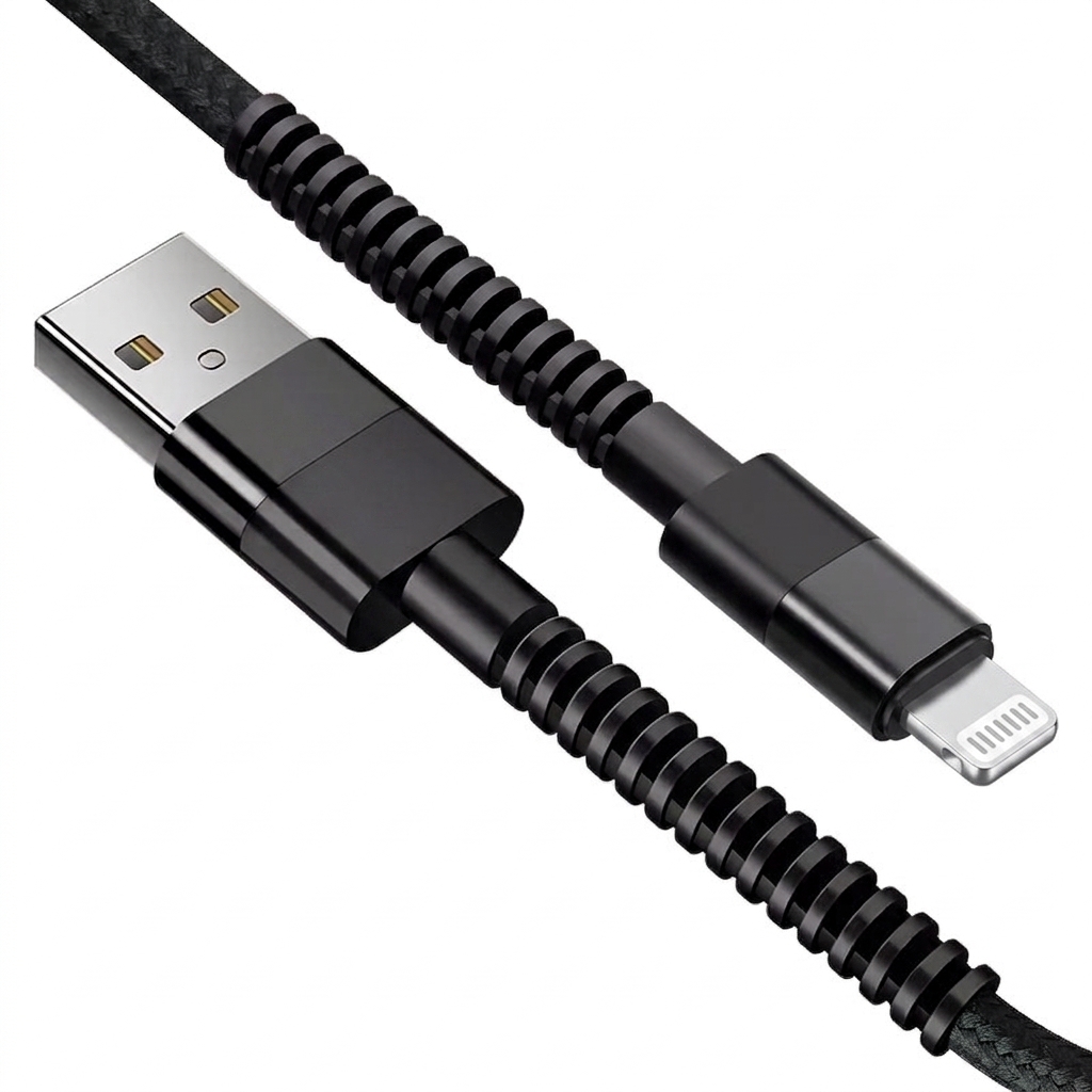 2.4A Durable Nylon Braided USB Data Cable, Fast Charging Sync Cord for Universal Devices