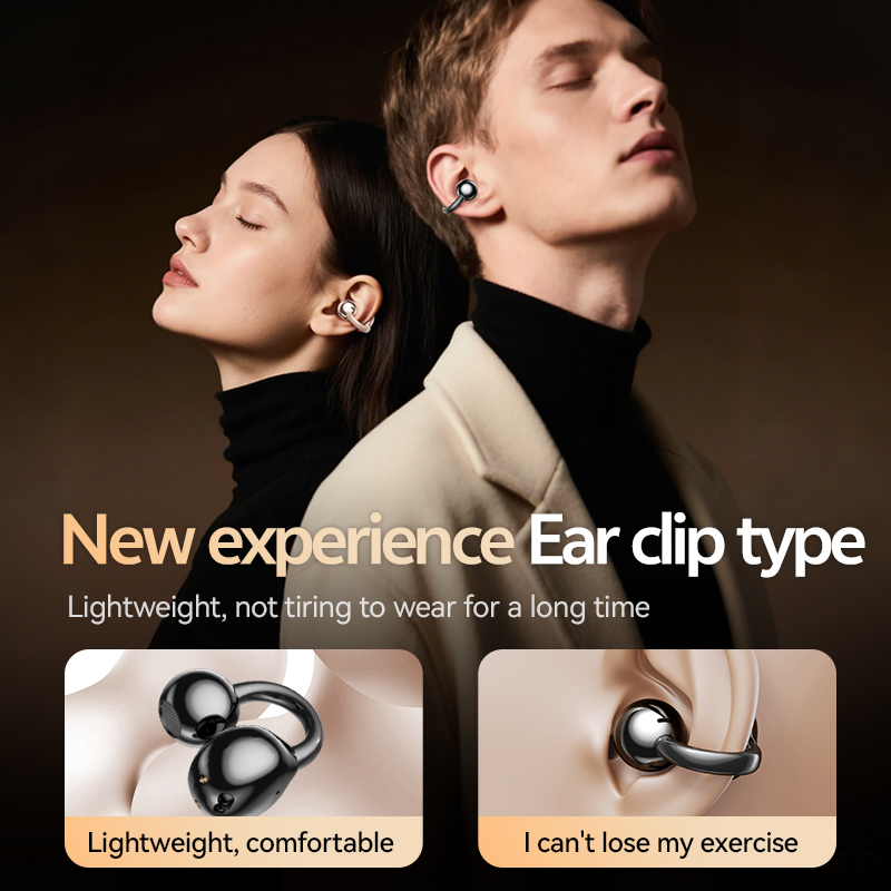 Écouteurs intra-auriculaires sans fil Bluetooth 5.4 à oreille ouverte avec son à 360° Modèle n° M110