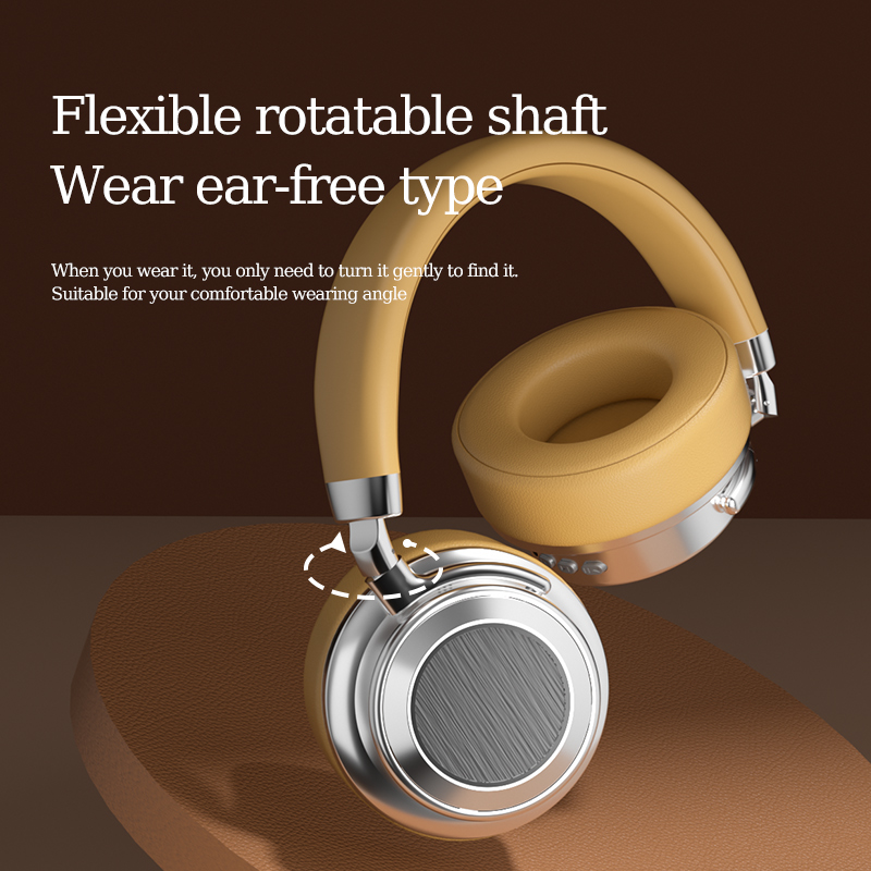 CR-9 Wireless Bluetooth 6.0 Headphones with Hi-Res Audio