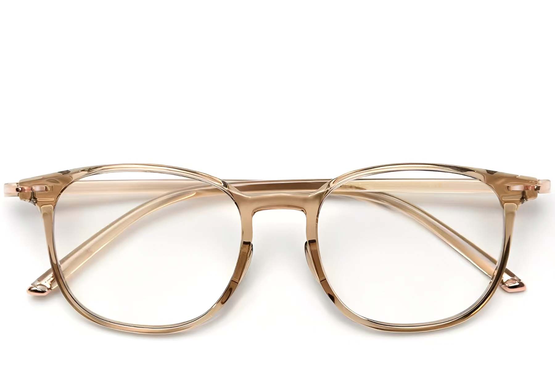 BS0423-0039_Yellow_Rectangular_TR90_Glasses_front