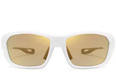 BS0205-0070_White_Rectangular_TR90_Sunglasses_front