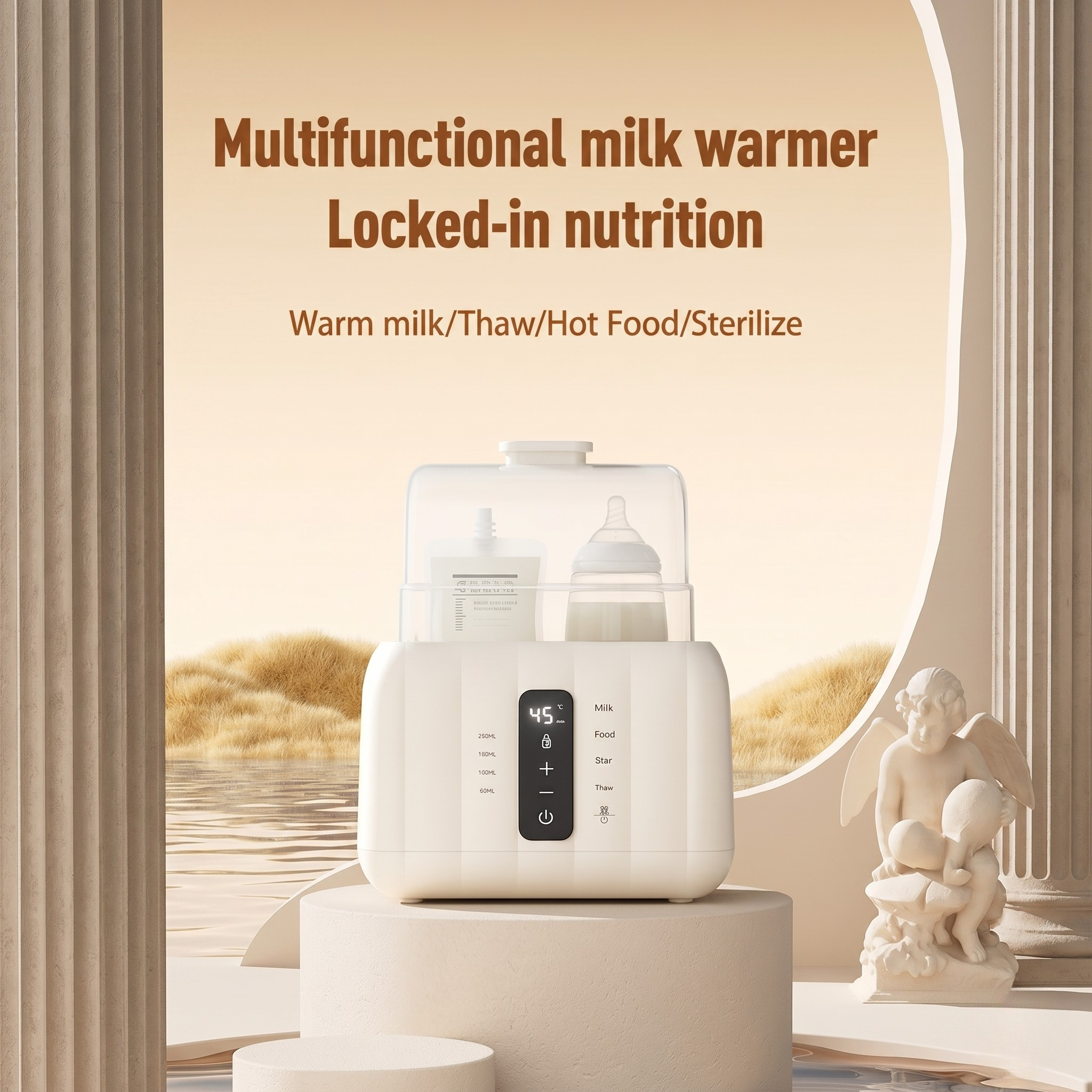 Multifunctional Smart Baby Milk Warmer & Sterilizer