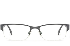 BS2012-0443_Grey_Semi-rimless_Metal_Glasses_front