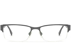 BS2012-0443_Grey_Semi-rimless_Metal_Glasses_front
