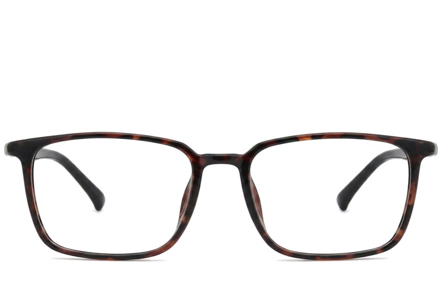 BS0620-0343_Tortoiseshell_Rectangular_TR90_Glasses_corner-front