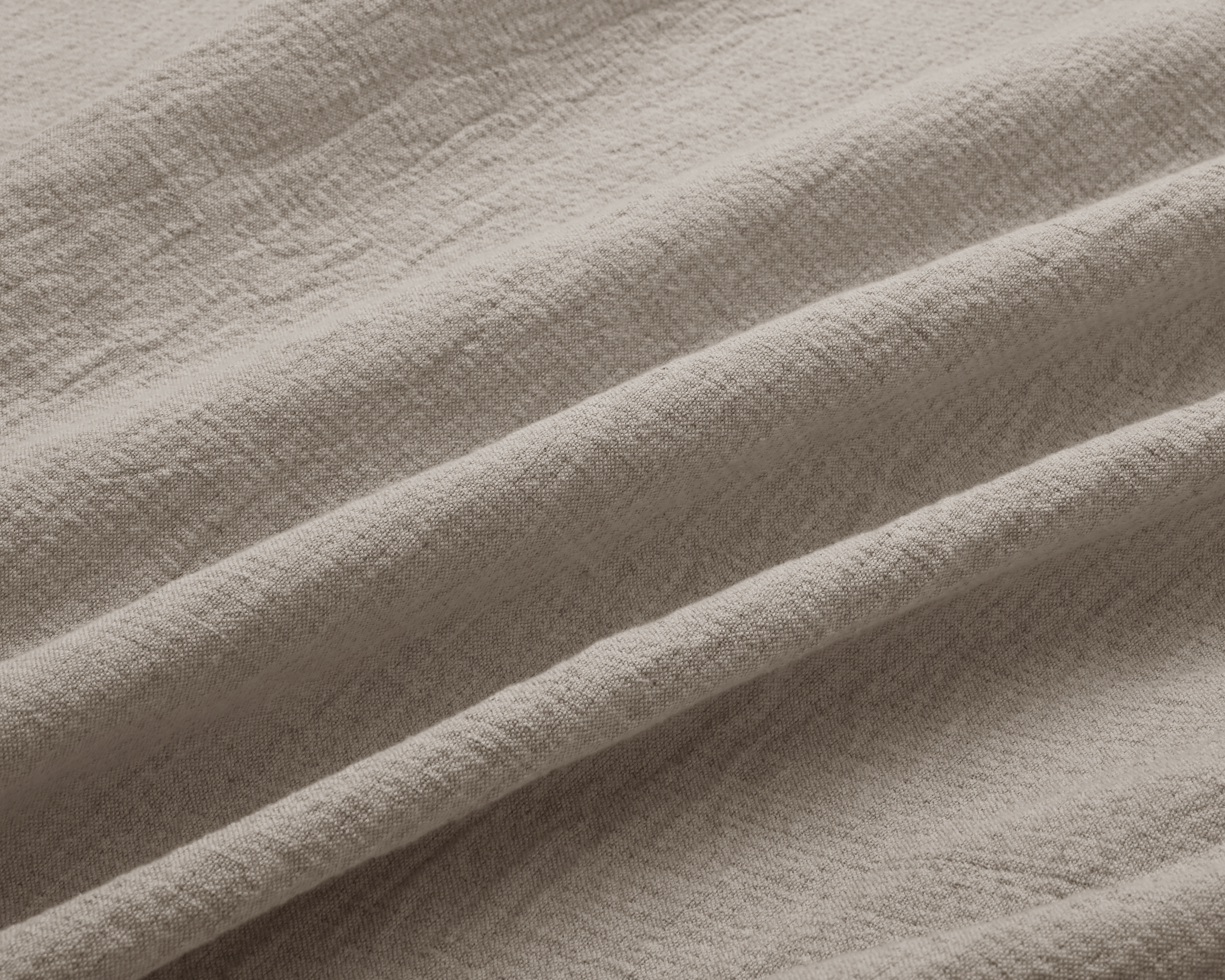 Thickened Cotton Linen Blend Machine Washable Breathable Soft Throw Blanket