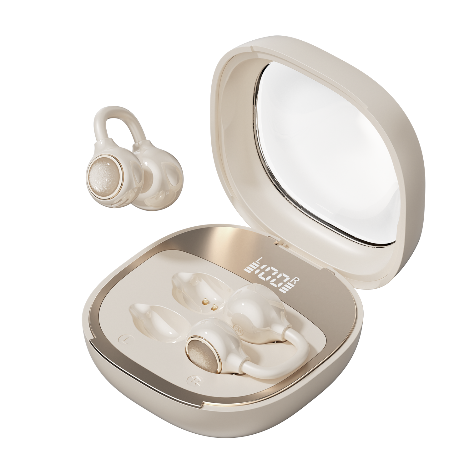 Open-Ear Wireless Earbuds with ENC Noise Reduction Model#M163