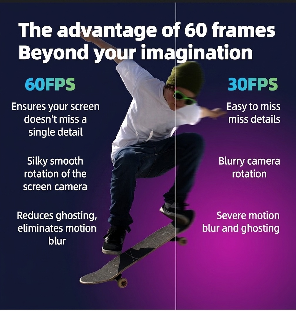 Cámara de acción 4K a 60 FPS, resistente al agua hasta 30 m, estabilización electrónica de imagen (EIS) de 6 ejes, doble pantalla, gran angular de 170°, cámara deportiva con pantalla táctil y conexión Wi-Fi.