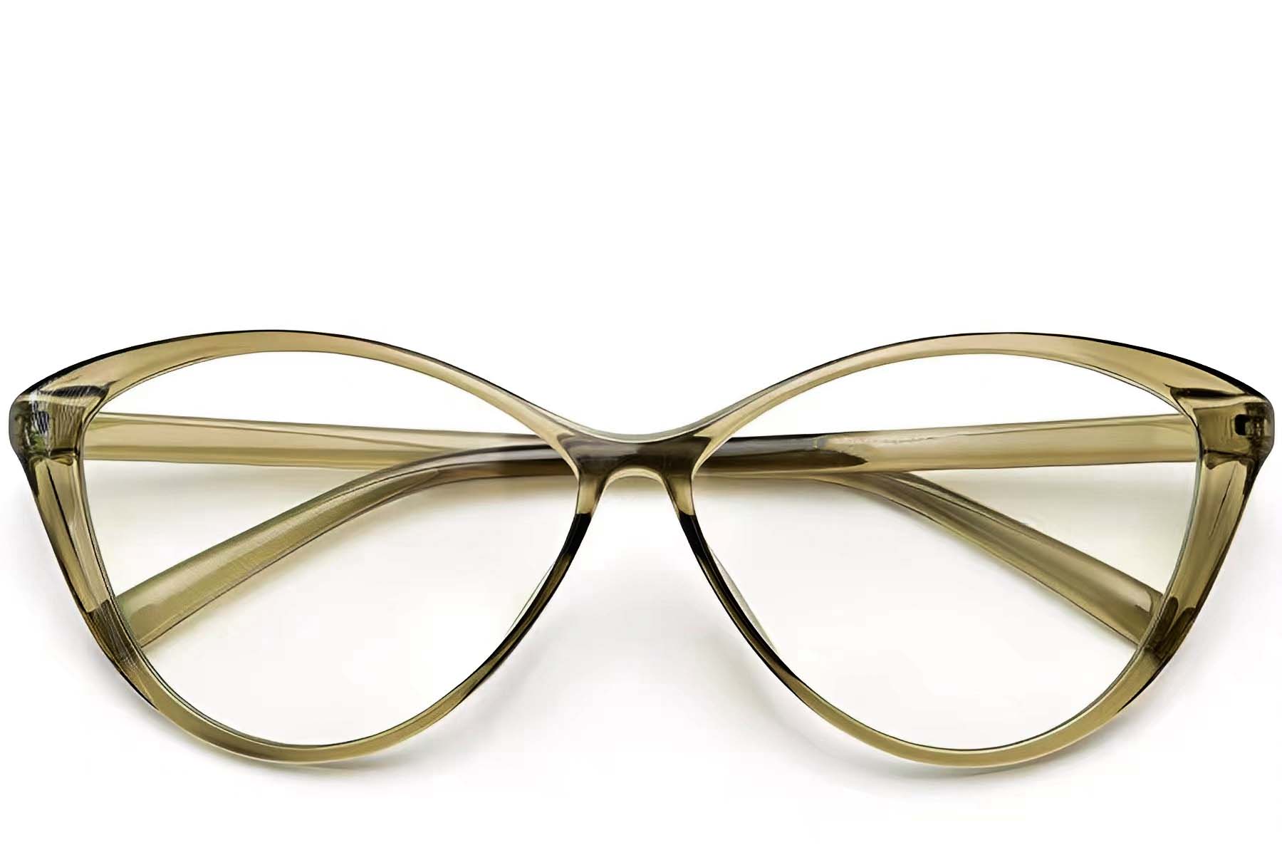 BS0423-0093_Green_Butterfly_TR90_Glasses_front