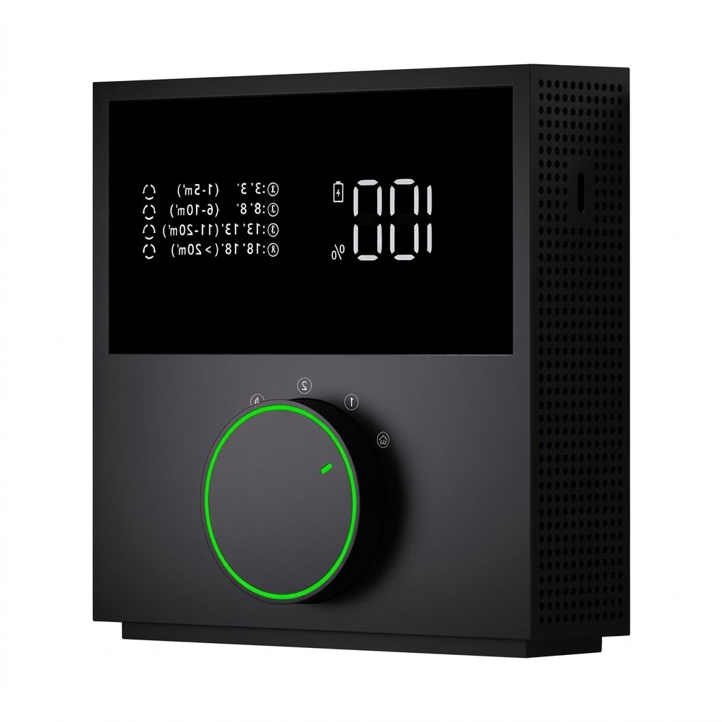 Portable Negative Ion Air Purifier, 2400mAh Battery, Odor & Formaldehyde Removal, 4 Modes