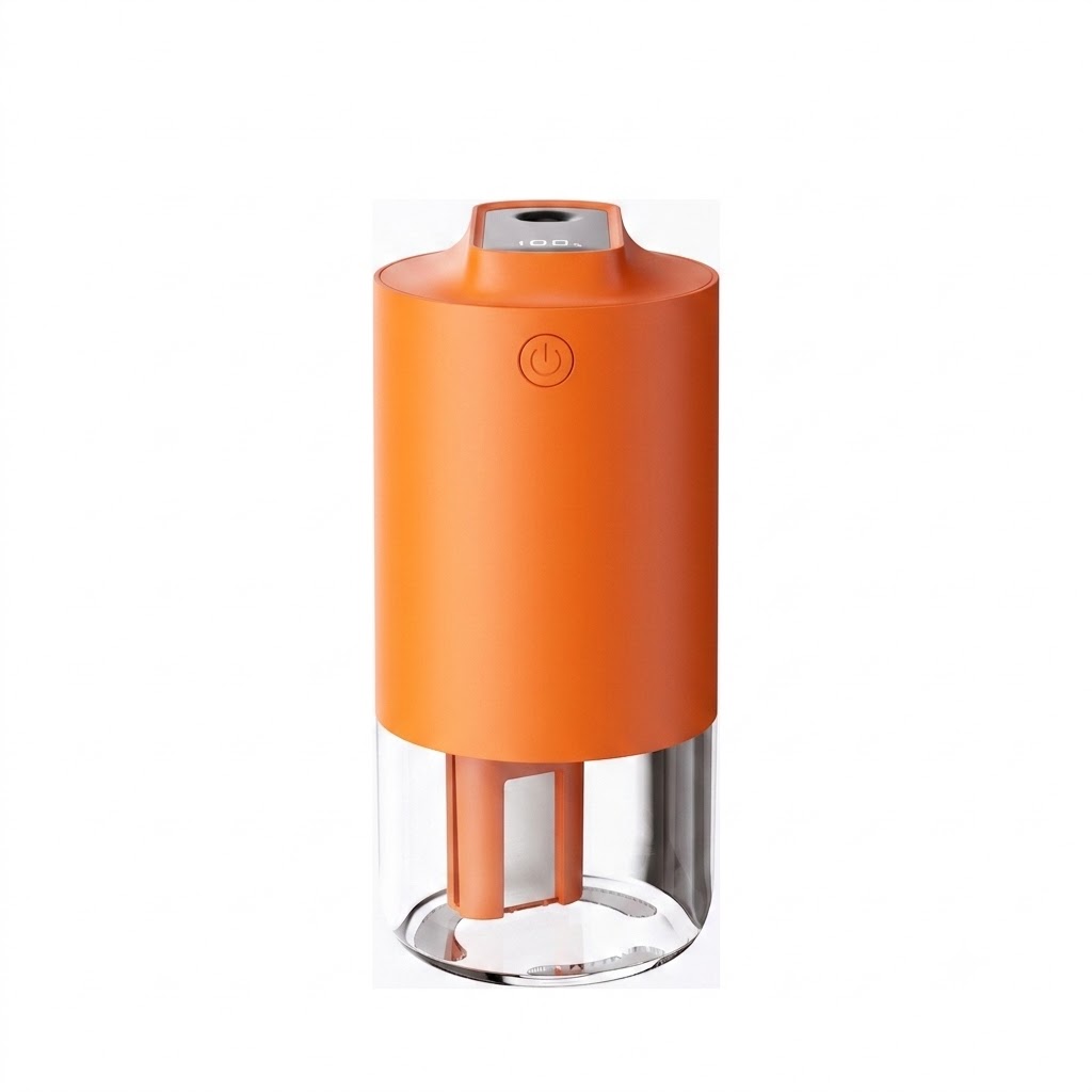 Humidificador y esterilizador de aire inteligente para coche, difusor de niebla fina con arranque/parada automáticos, purificación de 360°, funcionamiento ultrasilencioso y fácil limpieza para vehículos.