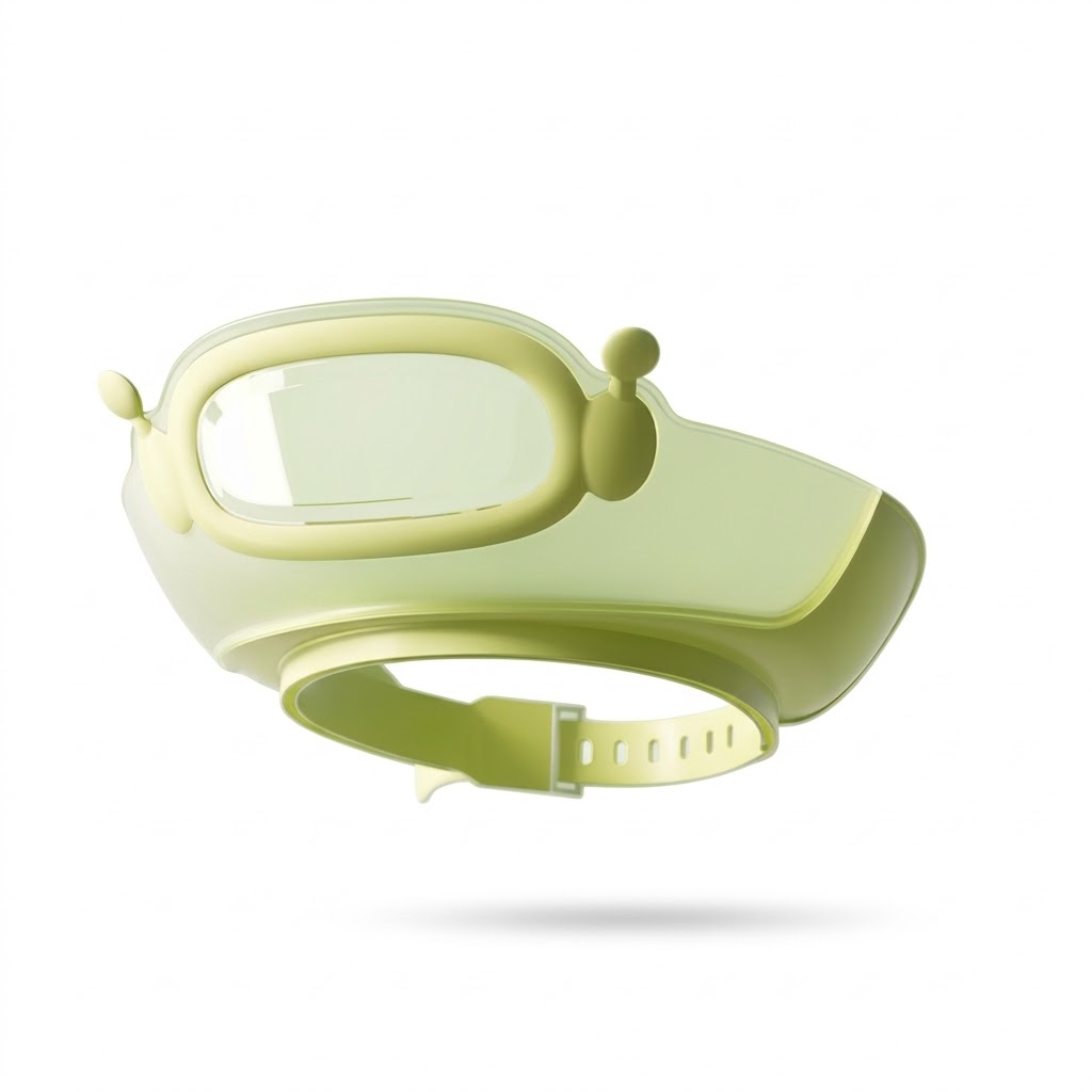 Baby Bath Visor & Shampoo Shield, Adjustable Eye & Ear Water Protection Shower Hat (1-15 Years)