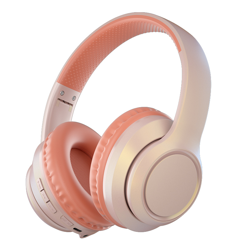 Wireless Over-Ear Foldable Bluetooth Headphones & Smart Watch Companion - LK055