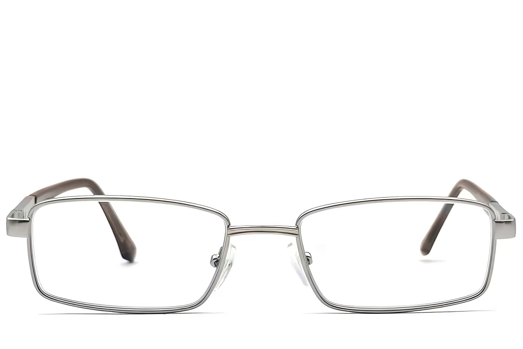 BS2012-1059_Silver_Rectangular_Metal_Glasses_front