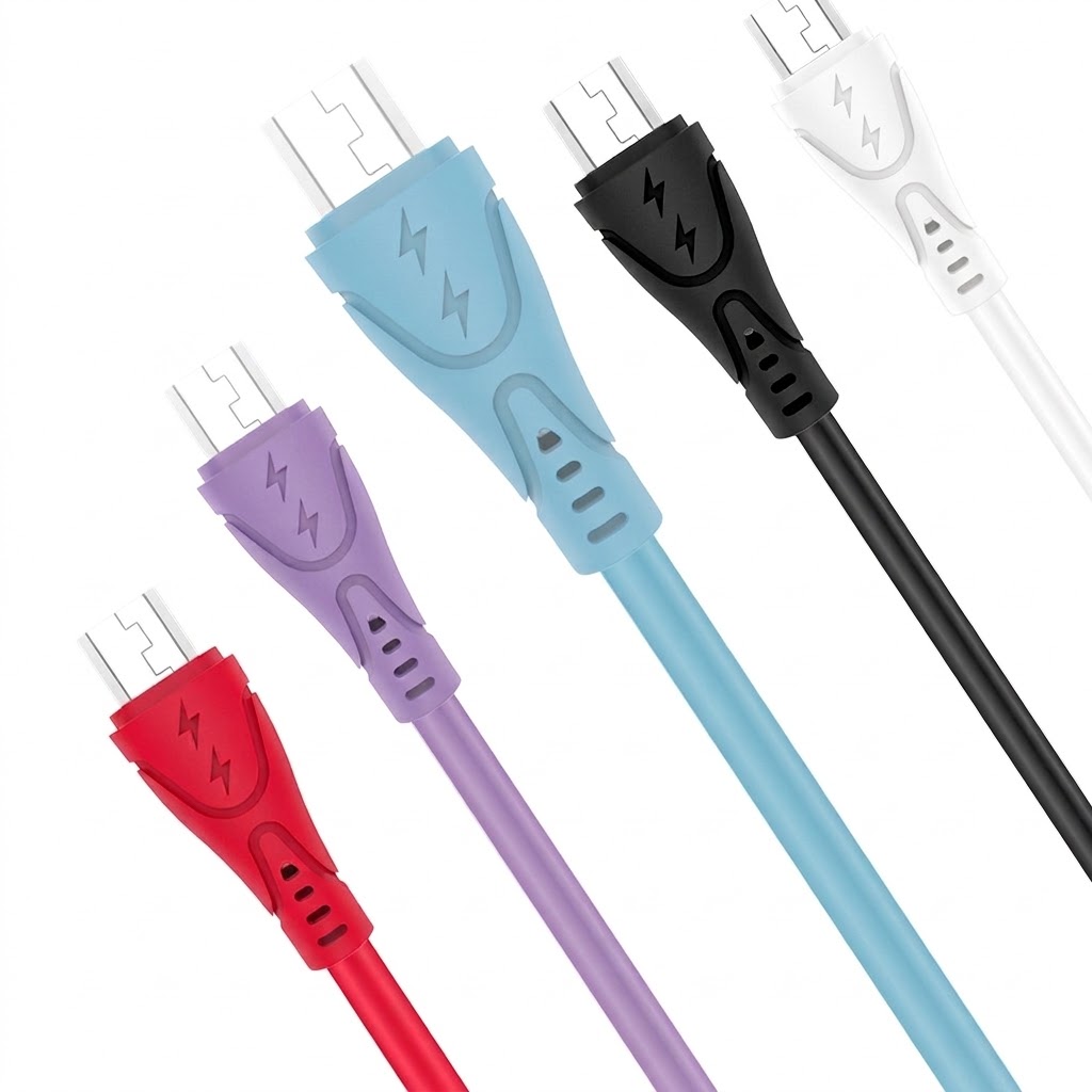 6A Liquid Silicone USB Cable, High-Speed Fast Charging Cord for Android and iOS Devices