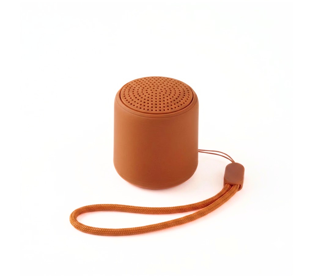 Mini Portable Bluetooth 5.3 Speaker with Deep Bass, 2-10 Hours Playtime, Lightweight Design & Carrying Strap for On-The-Go Audio