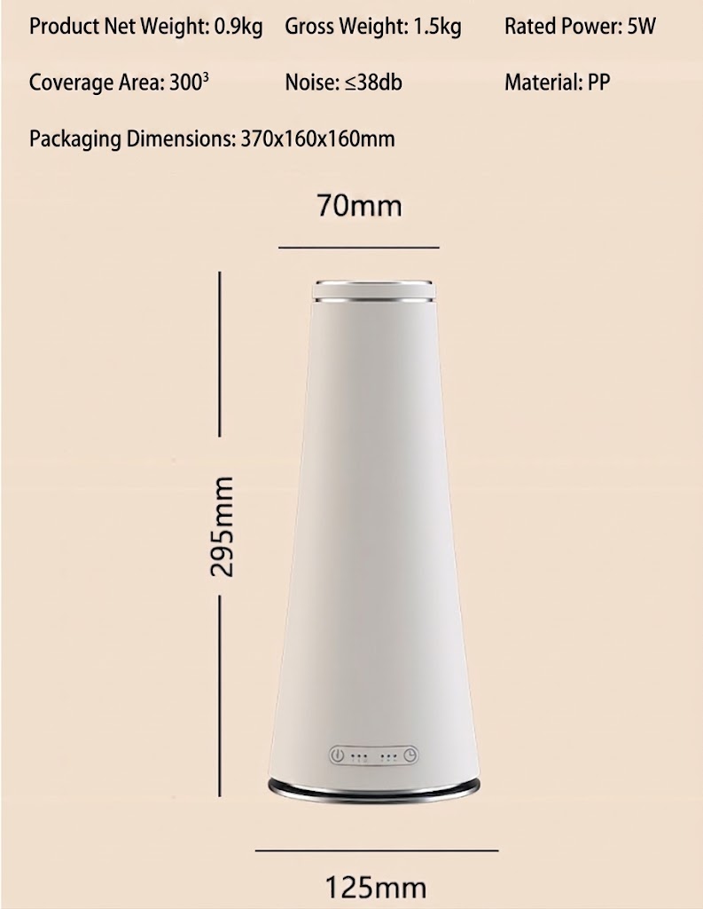 Smart Ultrasonic Scent Diffuser 100ml