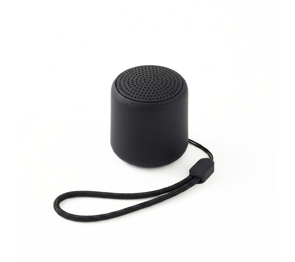 Mini Portable Bluetooth 5.3 Speaker with Deep Bass, 2-10 Hours Playtime, Lightweight Design & Carrying Strap for On-The-Go Audio