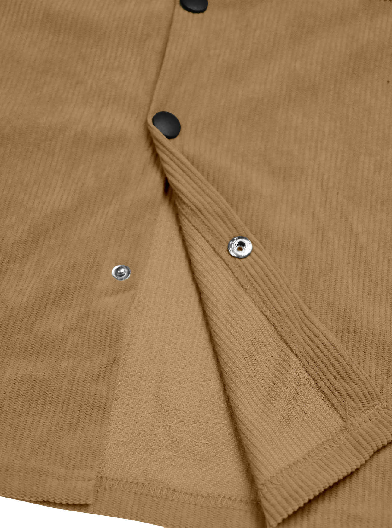 Camicia in velluto a coste con bottoni - Stile casual da lavoro NDF-00017