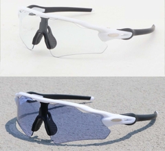 Gafas de sol rectangulares blancas TR90 #BS1725-0048