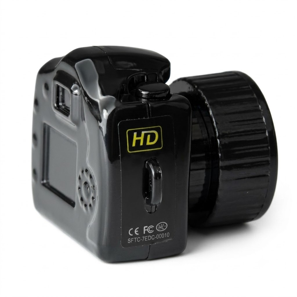 Y2000 Mini HD Camera Portable Micro Camcorder, 2.0 Megapixel 640x480P Video Recorder for Home Security