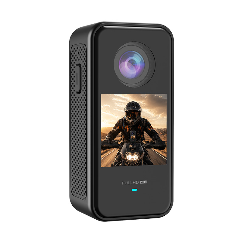 4K Magnetic Thumb Camera - Portable Action Cam with 136° Wide Angle