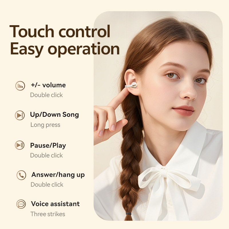 Open-Ear Wireless Bluetooth Earbuds - Panoramic Sound Model#M136