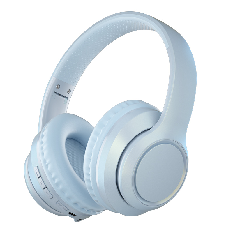 Wireless Over-Ear Foldable Bluetooth Headphones & Smart Watch Companion - LK055
