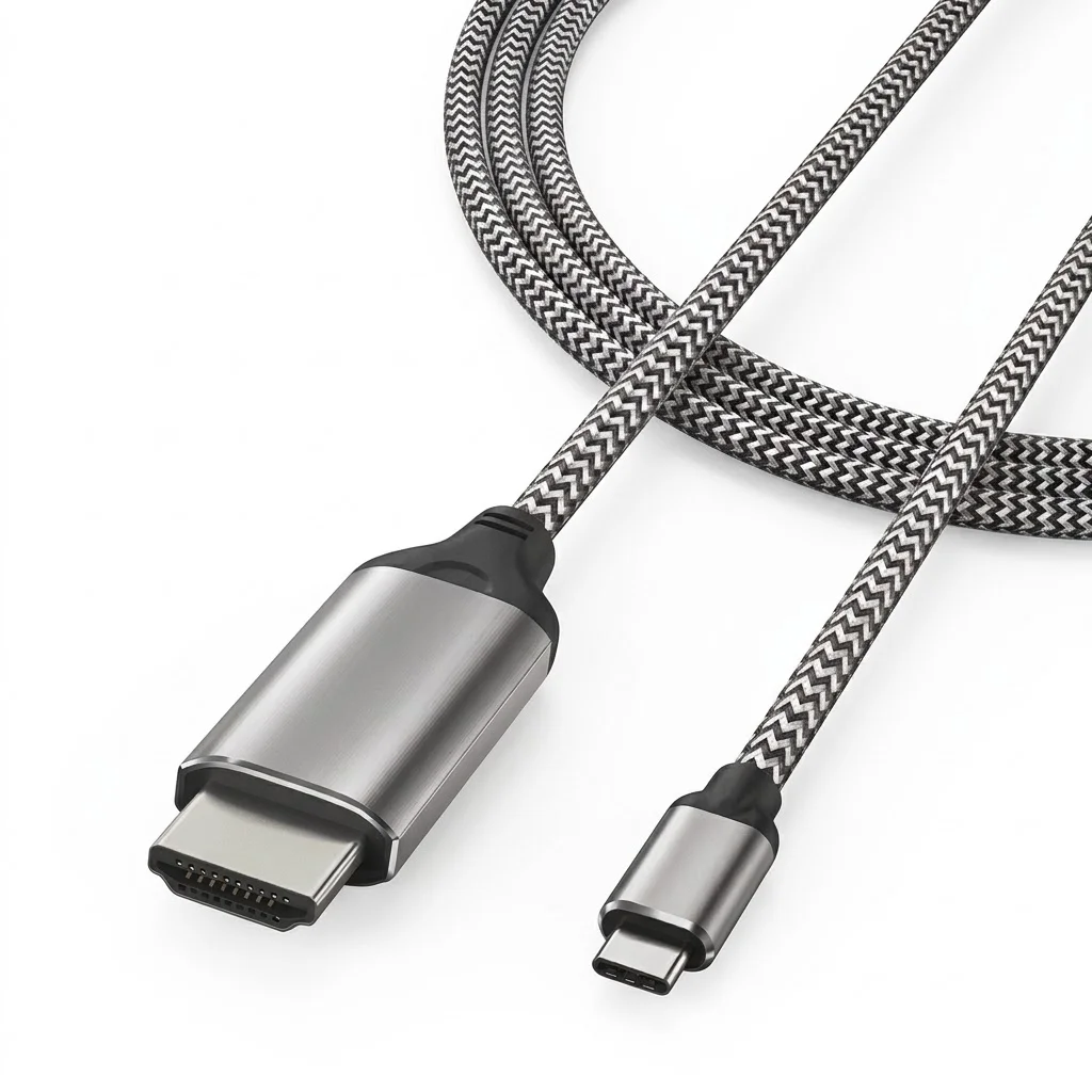 8K DisplayPort 1.4 to HDMI Adapter Cable - UHD 4K@120Hz