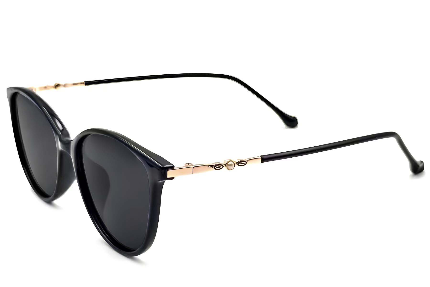 Butterfly Black TR90 Sunglasses #BS0824-0095