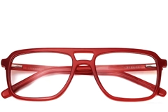 BS0420-0103_Red_Aviator_Acetate_Glasses_front