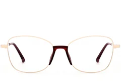 BS2012-0960_Golden_Butterfly_Metal_Glasses_front