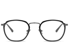BS0406-0048_Black_Rectangular_Metal_Glasses_front