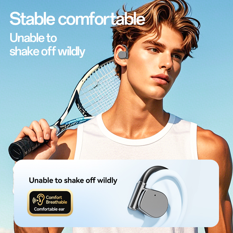 Écouteurs intra-auriculaires sans fil TWS à oreille ouverte avec indicateur de batterie LED, modèle n° M111