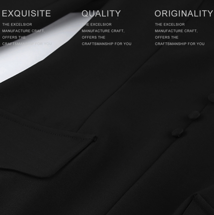 Robe blazer élégante à col montant - Coupe ajustée