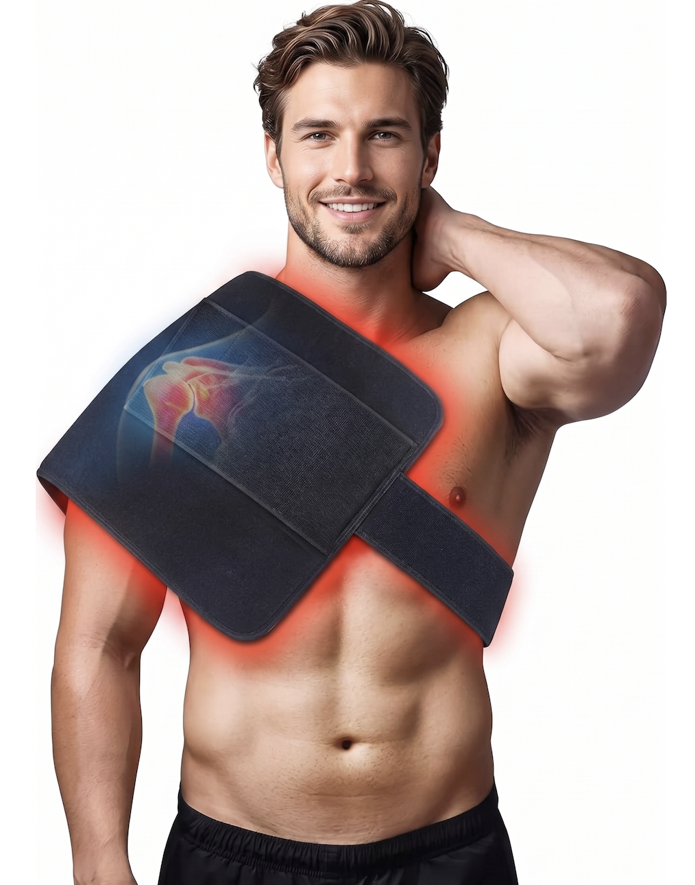 Fascia per terapia a luce rossa - Dispositivo LED a doppio spettro