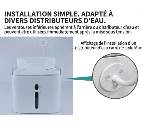 Pet Fountain Motion Sensor Stand - USB