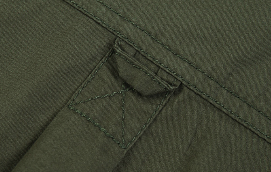 Men's Short Sleeve Military Cargo Shirt