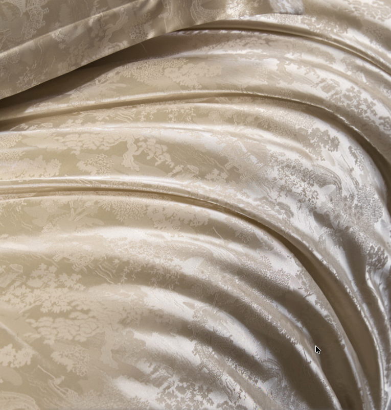 Luxury Jacquard Silk Bedding 4-Piece Set - Premium Home Collection