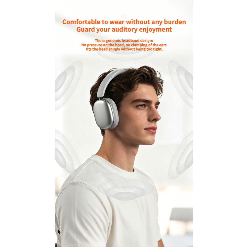 Smart Wireless Bluetooth Headphones - LK65