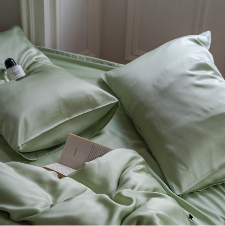Ensemble de draps rafraîchissants Lenzing Tencel avec taies d'oreiller respirantes et évacuant l'humidité