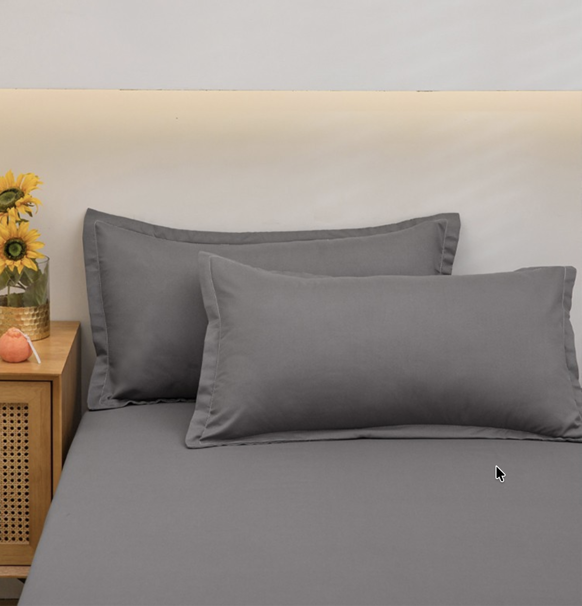 Soft Breathable Washed Cotton Bedding Sheet-  Light Weight Essentials for Spring/Summer