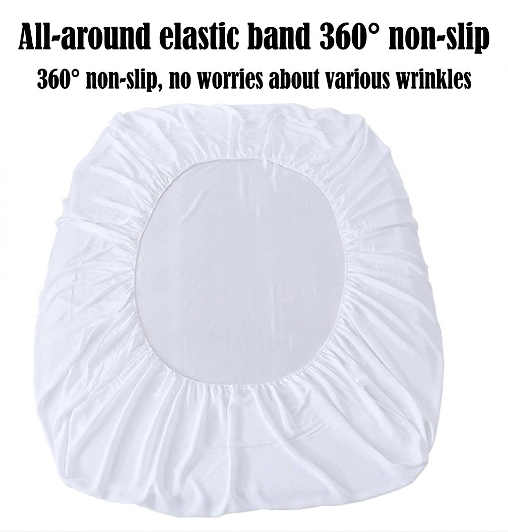 Extra Large Size Range Breathable Brushed Polyester Fitted Mattress Protector Light Weight Water Repellent
