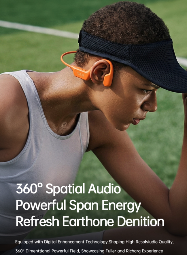 THE X5 Wireless Bone Conduction Sports Headphones Open-Ear